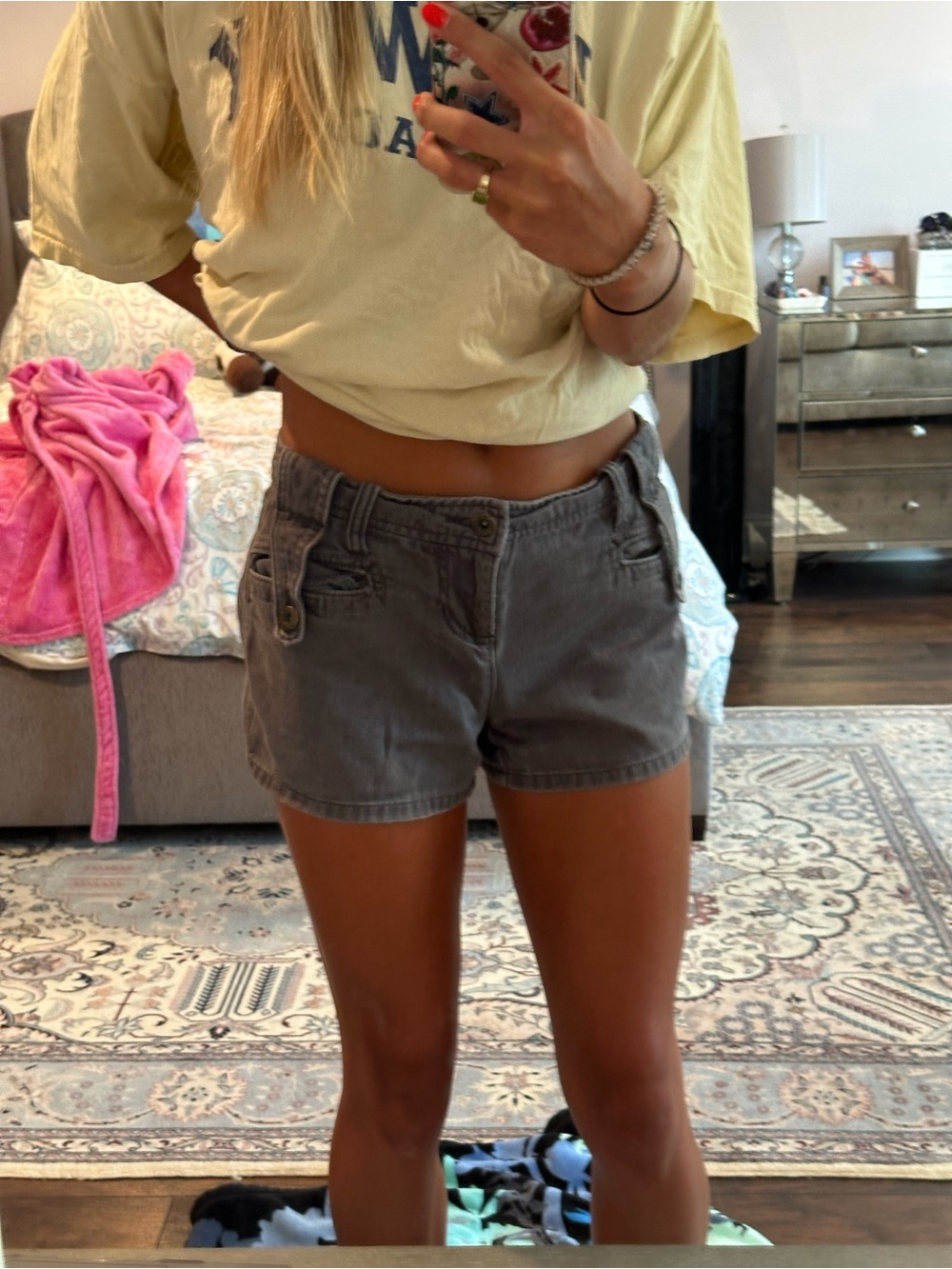 Tommy Bahama Gray Cargo Shorts